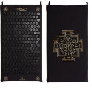Shakti Black and Gold Acupressure Mat